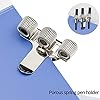6 x Triple Metal Pen Holder With Pocket Clip