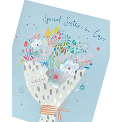 Special Design Sister-In-Law Birthday Card