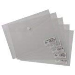Pack of 25 A5 Stud Wallets-Clear