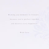 Hallmark Anniversary Card Daughter and Son-In-Law - Contemporary Text Based Design