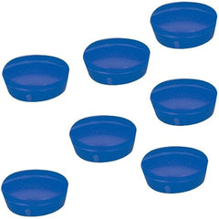 Pack of 50 Quality 25mm Blue Magnets Dry wipe whiteboard office home fridge use