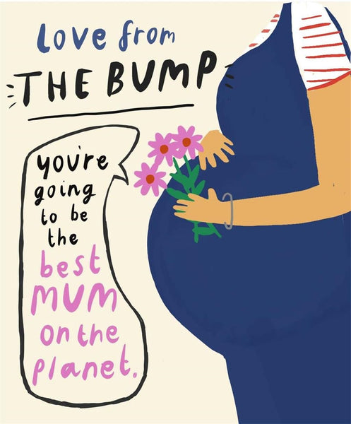 Love from The Bump Mother’s Day Card – Adorable & Heartfelt Greeting for Mum-to-Be