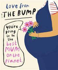 Love from The Bump Mother’s Day Card – Adorable & Heartfelt Greeting for Mum-to-Be