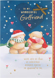 Forever Friends Winter Love Design Girlfriend Boxed Christmas Card