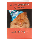 Funny Birthday Card - Birthday Card for Him - Birthday Card for Her - Humerous Card - Grumpy Cat Card for Friend/Adult