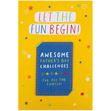 Hallmark Father's Day Card - Contemporary Multicoloured Keepsake Games Design