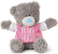 Tatty Teddy Big Hugs Slogan T-Shirt Soft Toy
