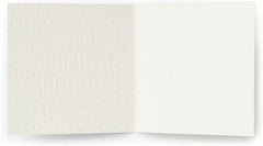 Metallic Foil Dots Design Male Birthday Celebration Card