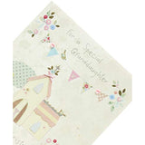 Granddaughter - Christening Card to Send to Granddaughter - New Baby Gifts - Grandchild Card - Girls