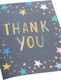Thank You Card for Him/Her/Friend - Embossed Braille Design