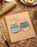 Brother & Sister In Law Christmas Jumpers Christmas Card