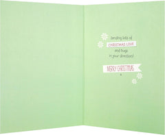 Forever Friends Nana Christmas Card 'Love and Hugs