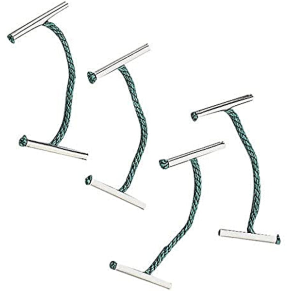 Q-Connect Treasury Tags 152mm Green Metal Ends Pack of 100