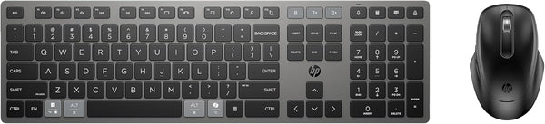 HP 720 Multi-Device Rechargeable Wireless Keyboard and Mouse Combo