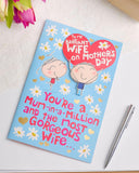 Lovely Mother's Day Card Wife with Lovely Verse