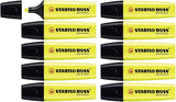 Stabilo Boss Original Yellow Highlighter (Pack of 10)