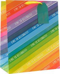 Rainbow Colourful Large Gift Bag