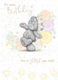 Tetty Teddy Bear It's Your Birthday Card