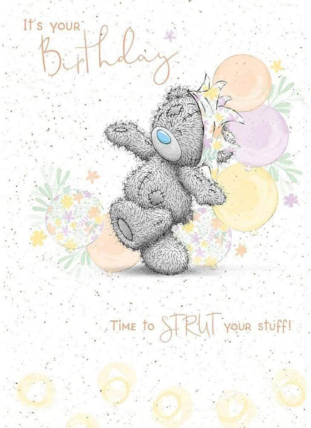 Tetty Teddy Bear It's Your Birthday Card