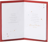 UK Greetings Christmas Card for Mum & Dad - Baubles Design