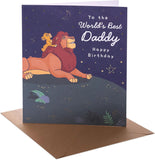 UK Greetings | Disney The Lion King Birthday Card for Daddy