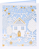 New Home Luxury Laser Cut Congratulations Card