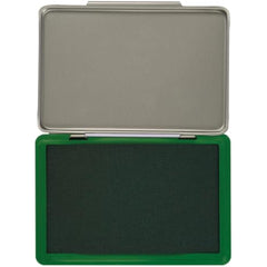 Q-Connect Green Large Stamp Pad (Pack of 2)