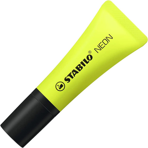 STABILO Highlighter Marker - Neon Yellow (Pack of 3)