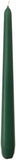 Tapered Dinner Candle Unwrapped 50pk Evergreen
