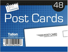 Just Stationery 48 Postcards – White & Black 140x100mm | Blank Post Cards for Craft & Notes