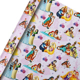 Disney Princesses & Pets Design 2M Gift wrap Roll