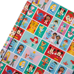 Disney Characters Design 2M Gift Wrapping Roll