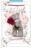 Anniversary Wife Bear With Rose