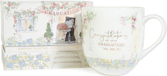 Tatty Teddy Luxury Bone China Mug for Graduation Presented in Satin Lined Gift Box Signature Collection