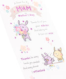 UK Greetings Mother's Day Card for Mum - Cute Poem Design
