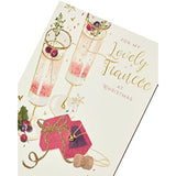 Fianc�e Christmas Card for Her - Christmas Card for Fianc�e - Christmas Card for Her - from Fianc� Christmas Card