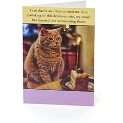 Humour Mesmerizing Flame Birthday Card