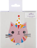 Cat Designs Kids Pack of 10 In 2 Cute Birthday Cards