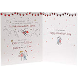 For My Husband Couple Design Valentine's Day Card
