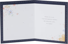 Birthday Card for Sister Floral Perfume Design