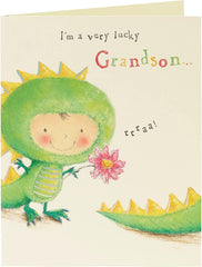 Sweet Dinosaur Design from Grandson Mother's Day Card