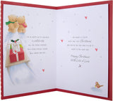 Hallmark Boxed Christmas Card for Boyfriend - Cute Forever Friends Winter Love Design