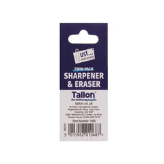 Just Stationery Eraser & Sharpener