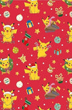 Pokemon Wrapping Paper 2 Sheets & 2 Tags