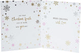 Daughter Christmas Greeting Card Embellished Special Xmas Cards