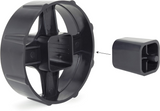 Rapesco 500 Heavy Duty Tape Dispenser & 2 x Tape Rolls - Black