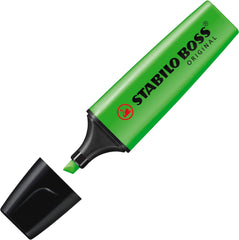 Stabilo Boss Original Green Highlighter (Pack of 2)