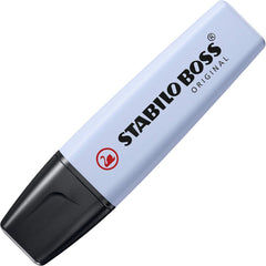 Highlighter - STABILO BOSS ORIGINAL Pastel - cloudy blue (Pack of 10)