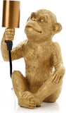 Monkey with Bulb Light 25cm