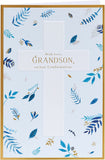 Flower Design Confirmation Card for Grandson